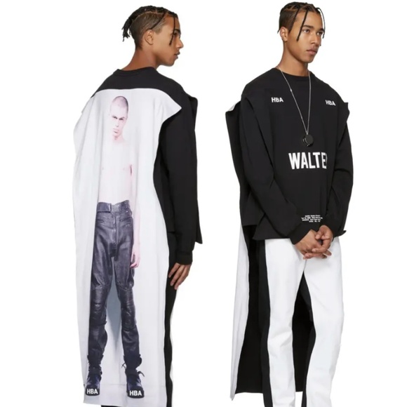 RARE Hood by Air FW16 Walter Maxi Tee - New With Tags - Picture 1 of 9